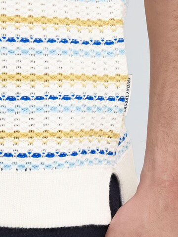 Casual Friday - Camisa ' CFMidskov ' em branco