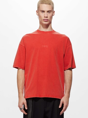 Young Poets Shirt 'Yoricko' in Red: front