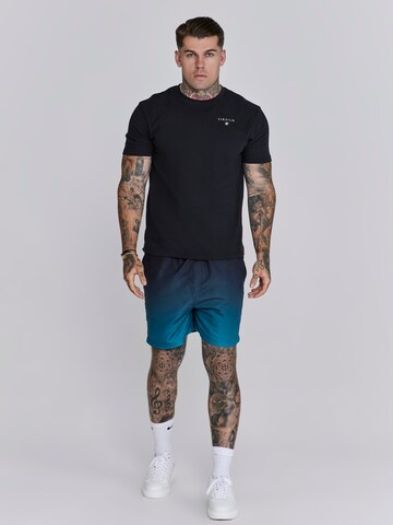 SikSilk Badeshorts in Blau