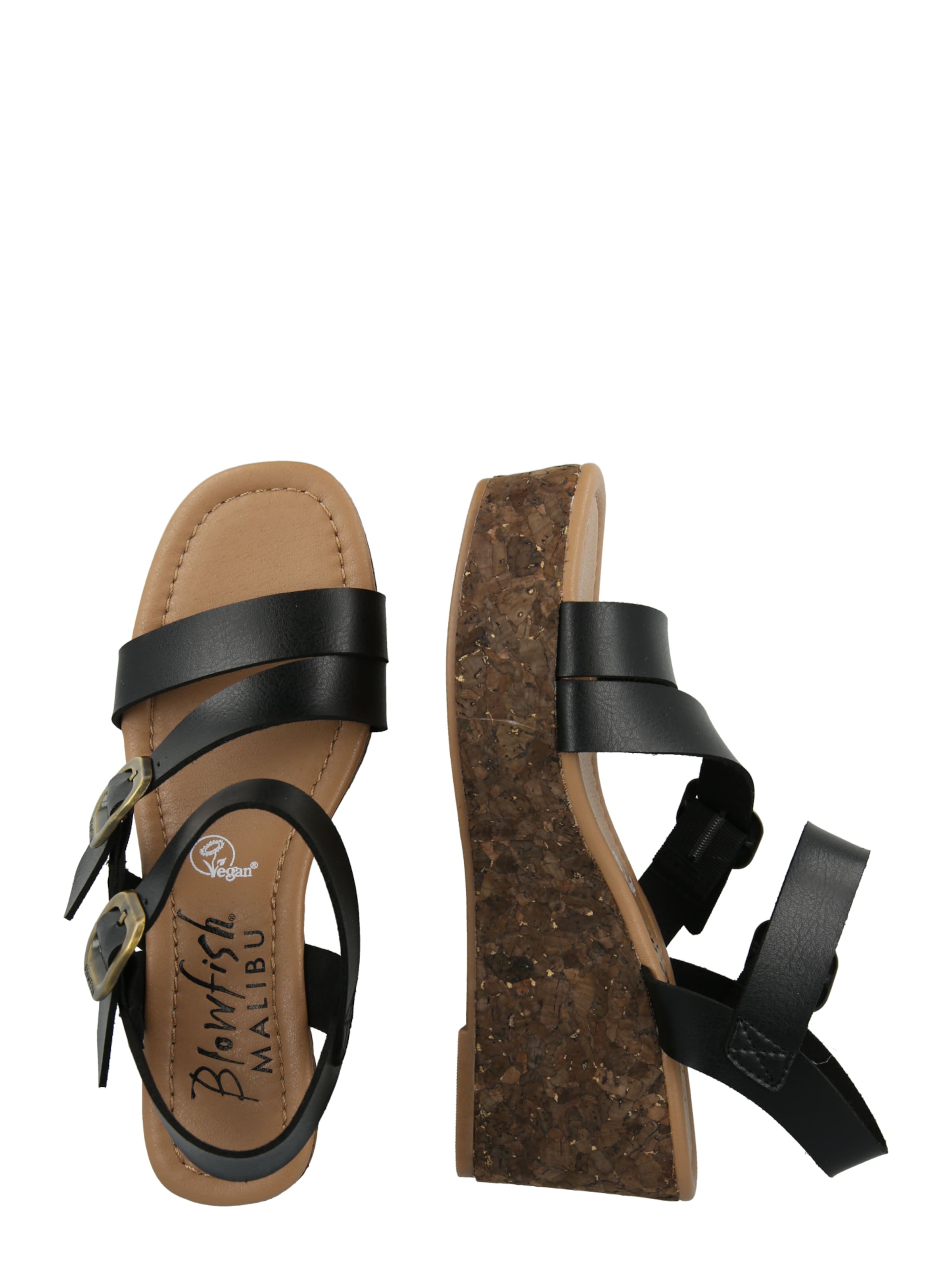 Sandale cu baretă de la Blowfish Malibu pe negru