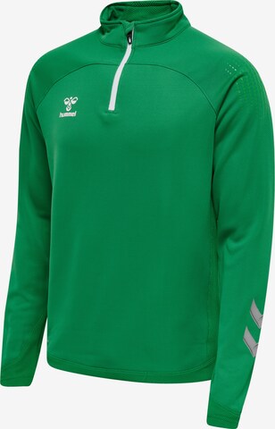 Hummel Sportsweatshirt in Groen