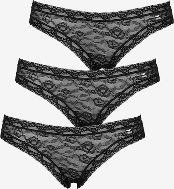 like it! Slip 'Lisa' in Schwarz: Vorderseite