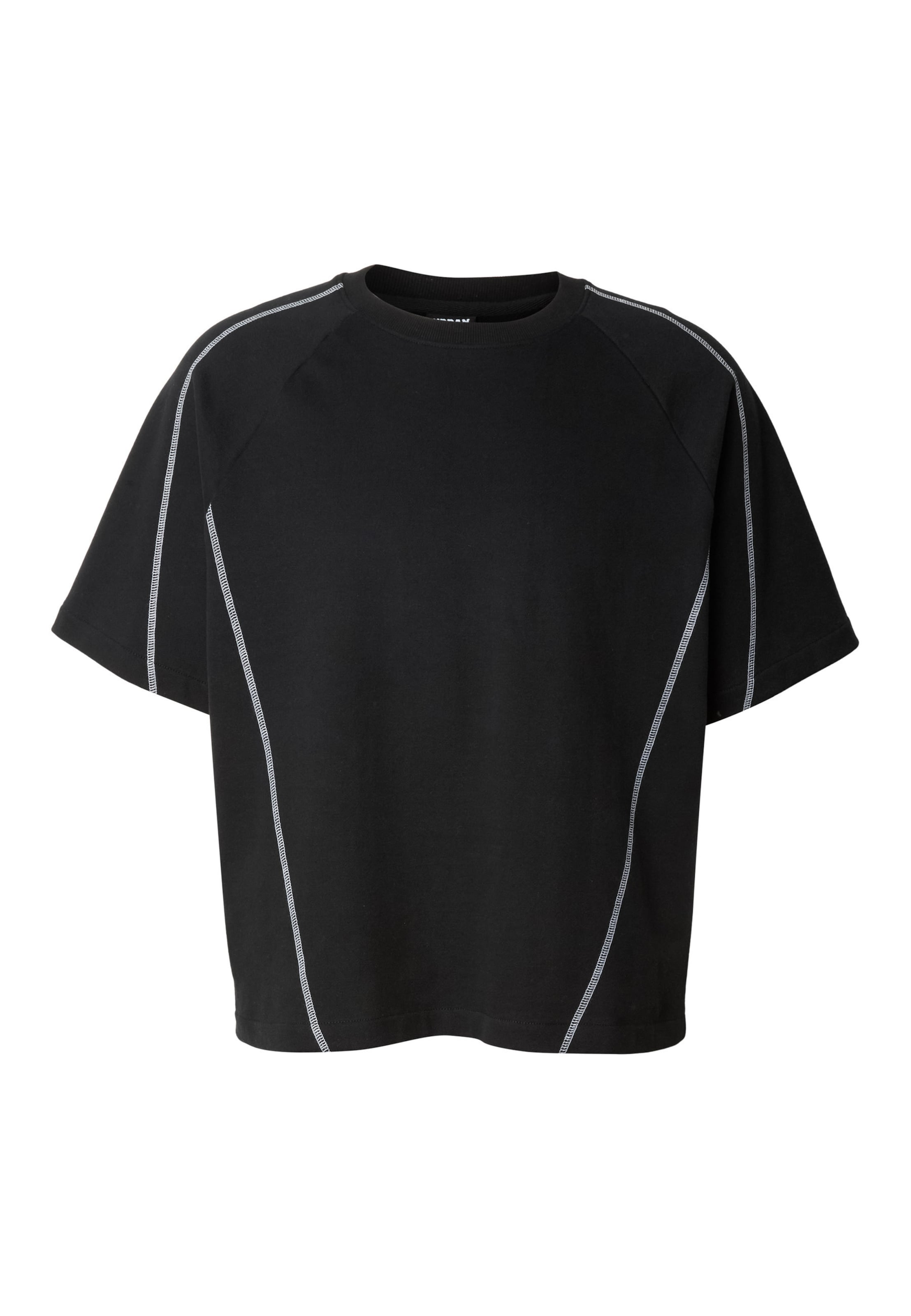 Urban Classics - Camiseta en negro: frente