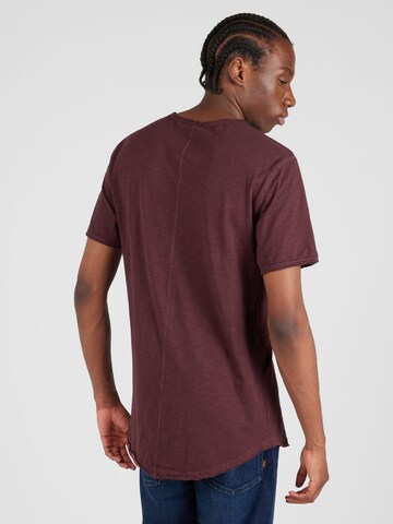 Only & Sons T-Shirt 'Benne' in Rot