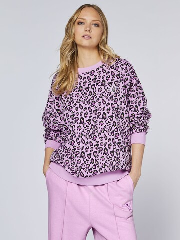 CHIEMSEE Sweatshirt in Lila: Vorderseite