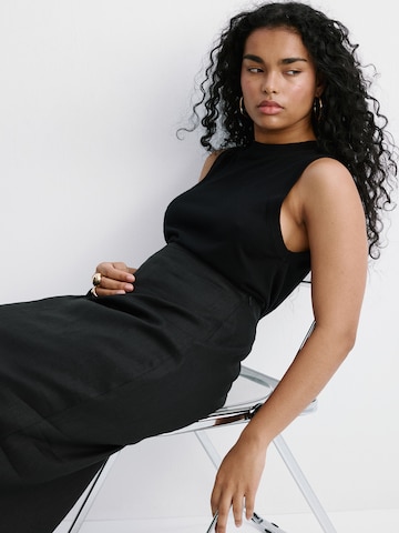 Jupe 'FRED' MANGO en noir