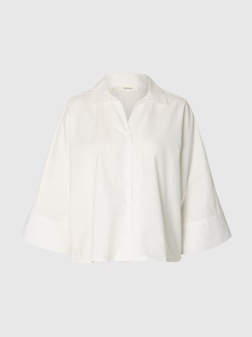 SELECTED Blouse in White