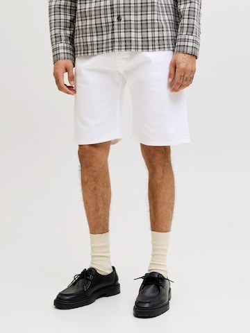 JACK & JONES Regularen Kavbojke 'JJIRICK JJORIGINAL' | bela barva: sprednja stran