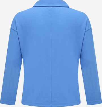 Z-One قميص 'Ruba' بلون أزرق
