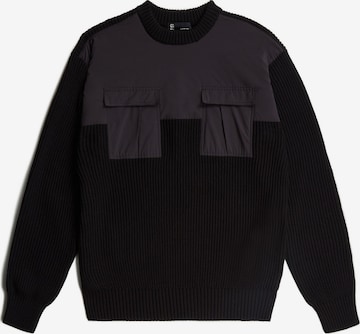 G-STAR Sweater in Black: front
