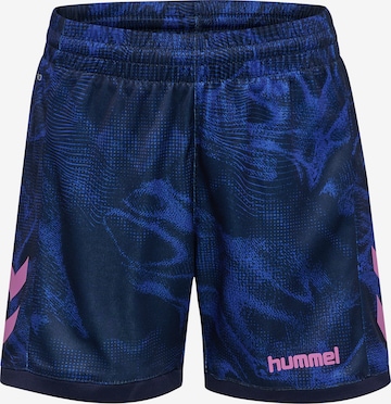 Hummel Broek in Blauw: voorkant