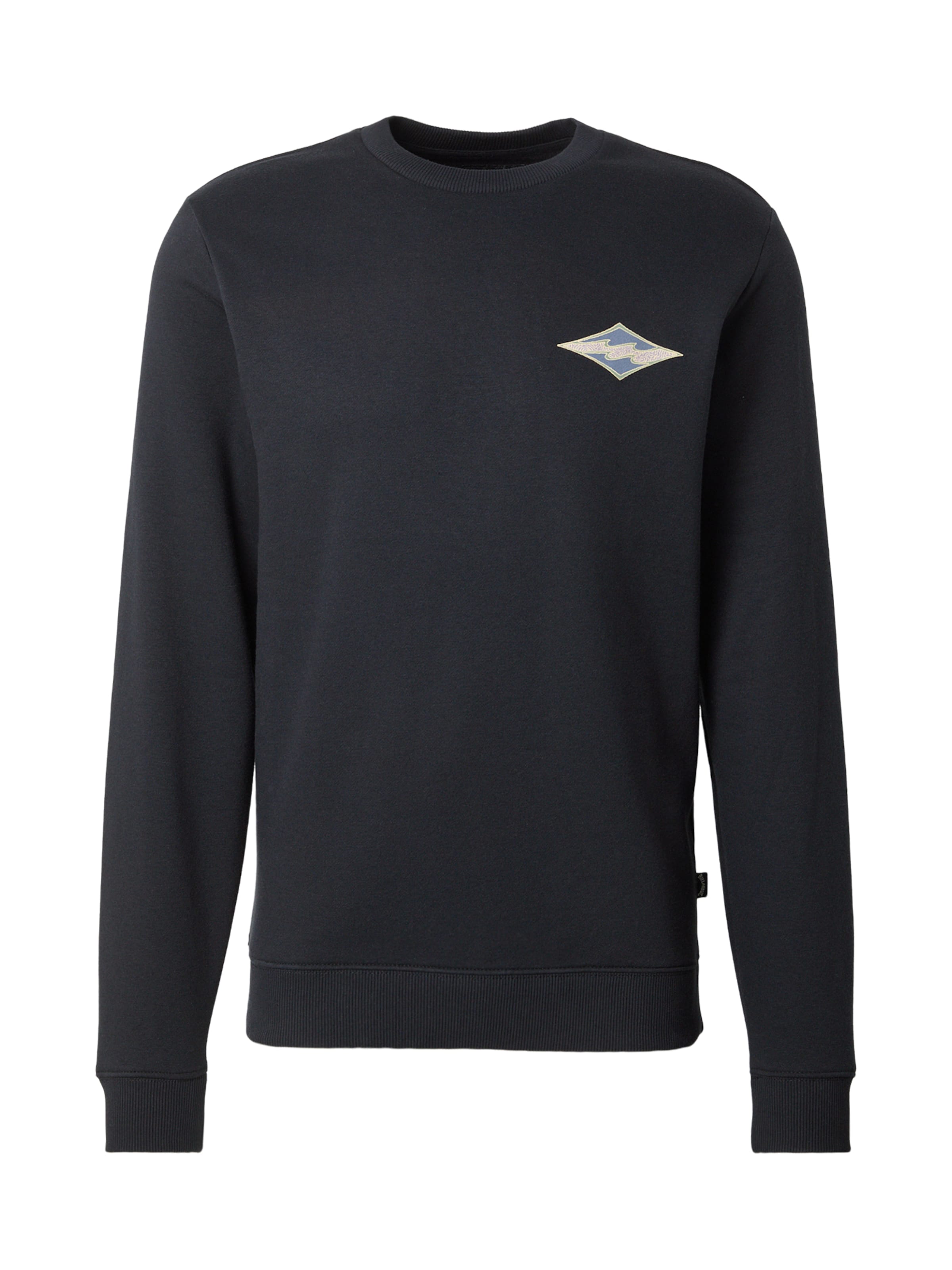 BILLABONG Sweatshirt 'FOUNDATION' in Black: front