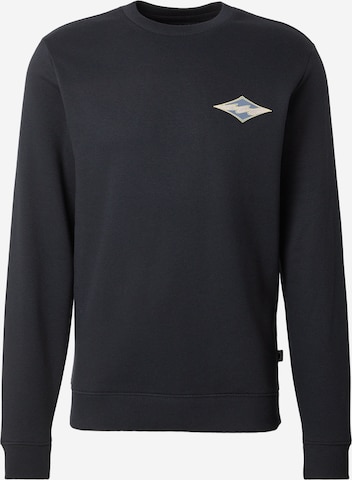 Felpa 'FOUNDATION' di BILLABONG in nero: frontale