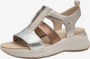 Sandales Tamaris en mélange de couleurs : devant