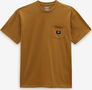 Coupe regular T-Shirt VANS en marron : devant