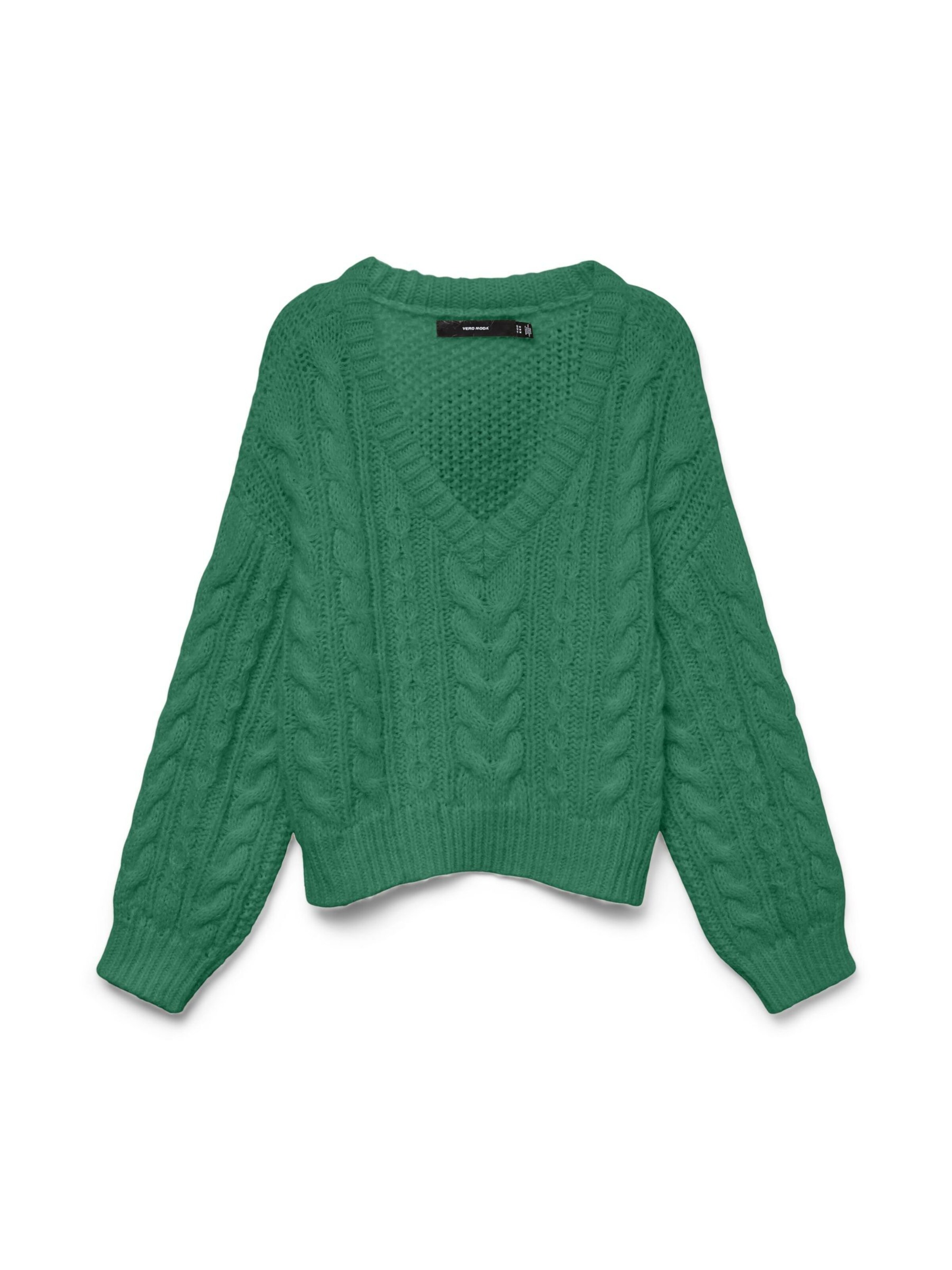 VERO MODA Sweater 'DREAM' in Green: front
