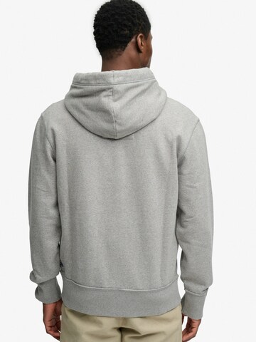 Superdry & Co Sweatjacka 'VINTAGE ATHLETIC' i grå