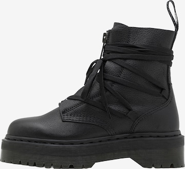 juoda Dr. Martens Auliniai batai: priekis