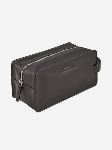 NEGOTIA Leather Toiletry Bag 'Caldre' in Black