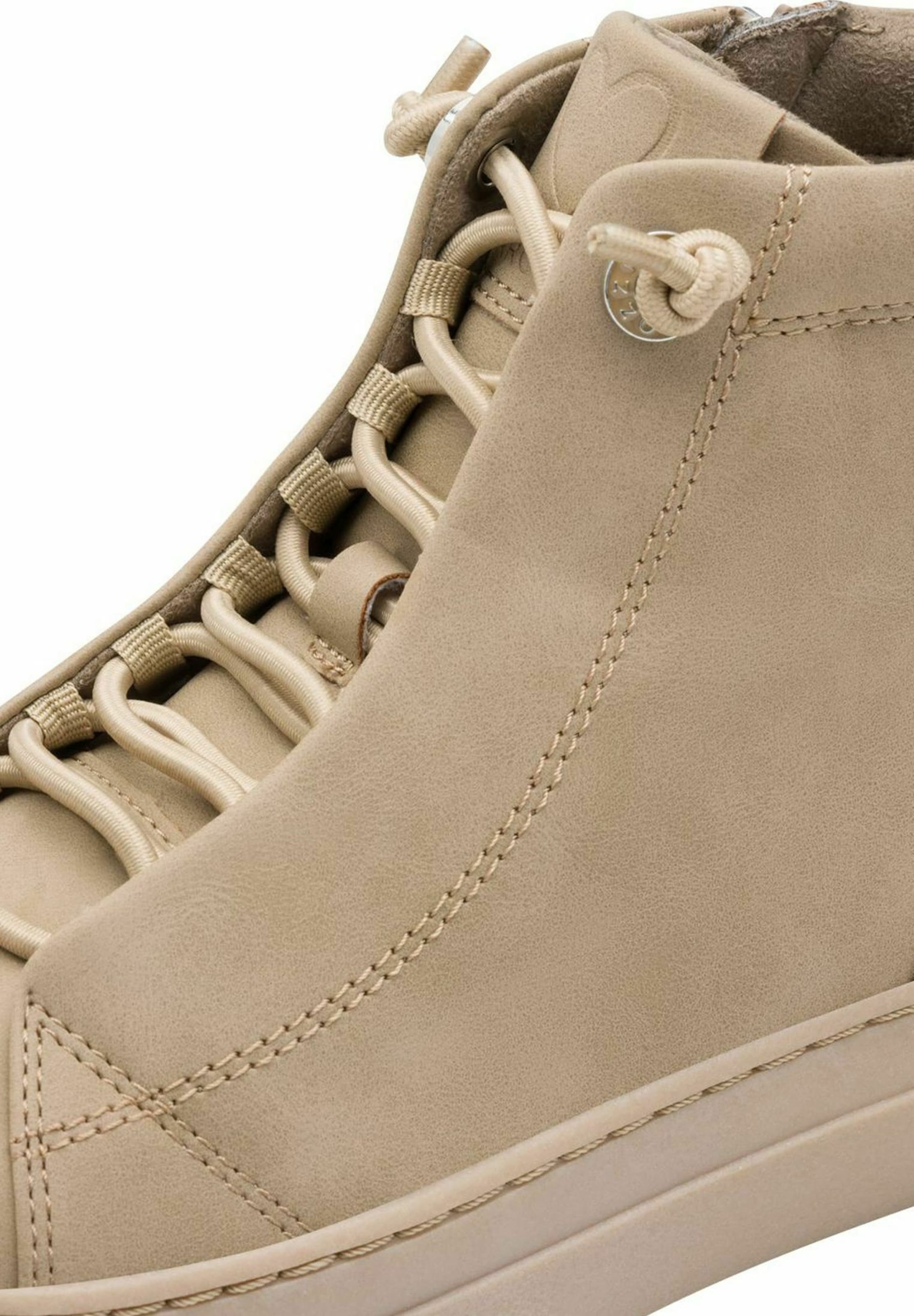 MARCO TOZZI Lace-Up Ankle Boots in Grey