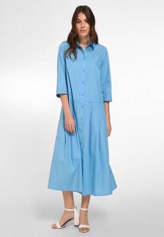 Emilia Lay Shirt Dress in Blue