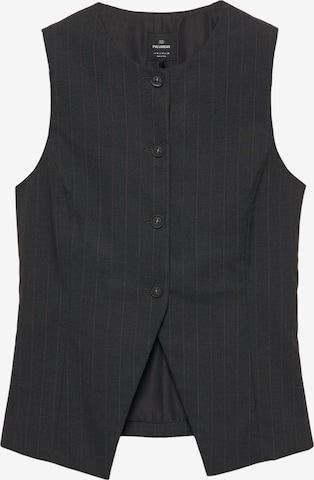 Pull&BearPrsluk od odijela - siva boja: prednji dio