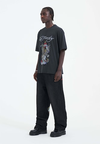 Ed Hardy Paita 'New York City Diamante' värissä musta