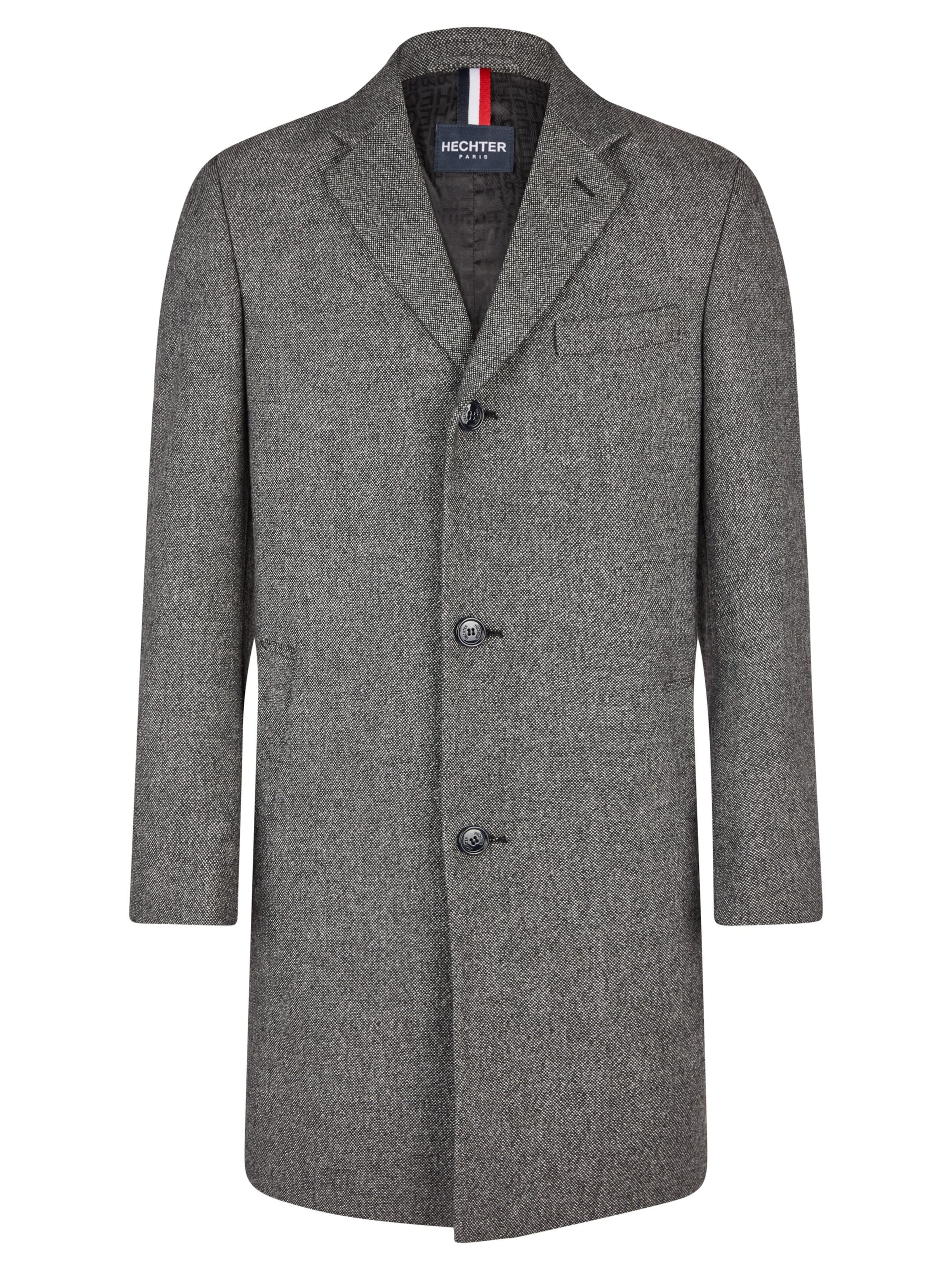 HECHTER PARIS Manteau mi-saison en gris, Vue avec produit