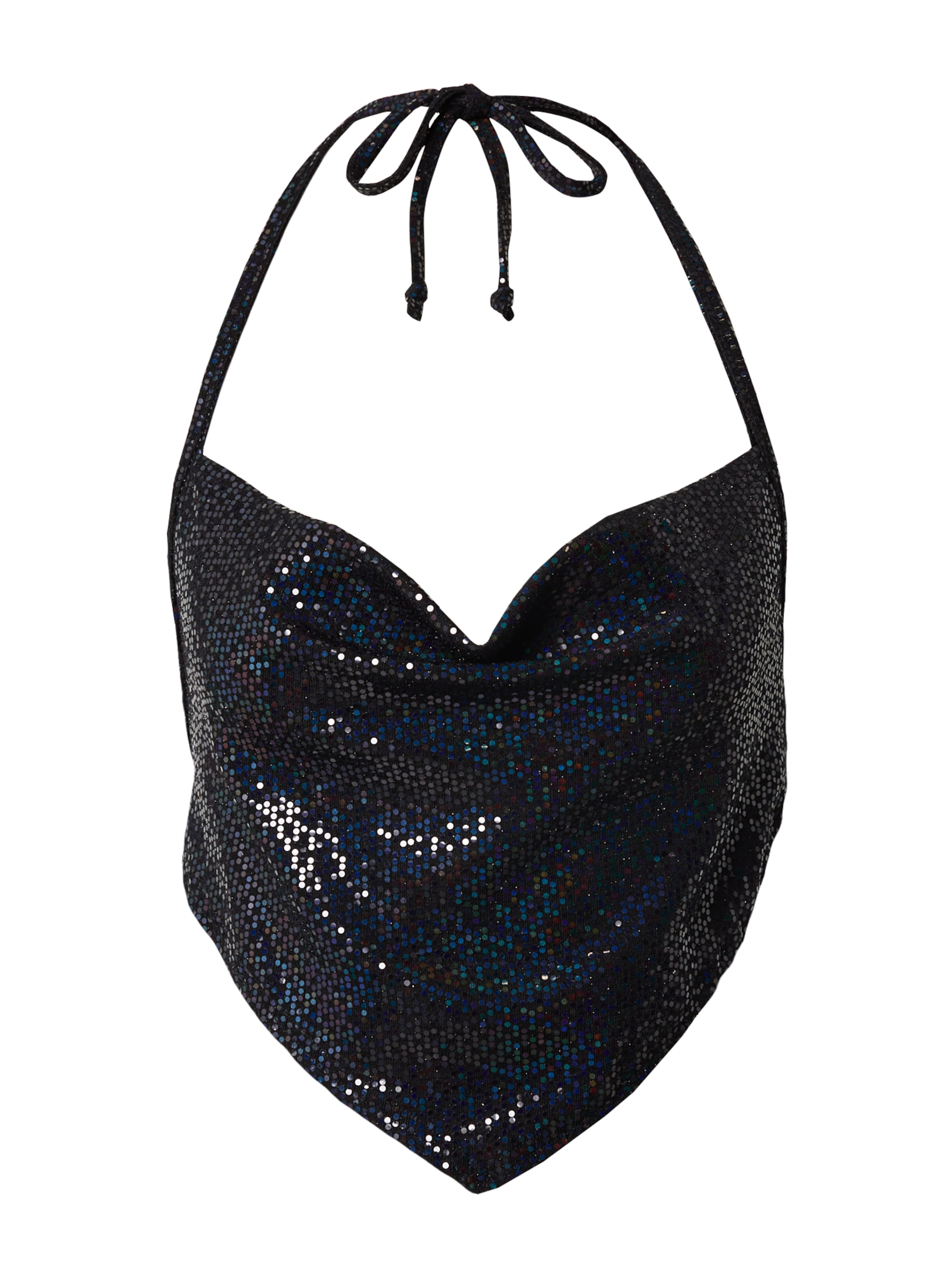 Top di Nasty Gal in nero: frontale