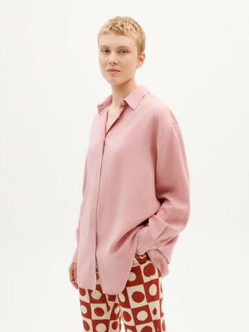 Thinking MU Blouse in Pink: front