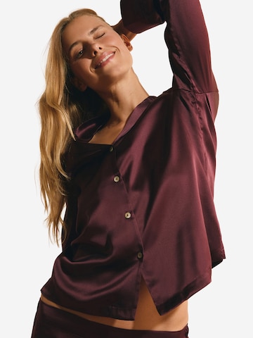 Camicia da notte 'Pearly' di ETAM in rosso