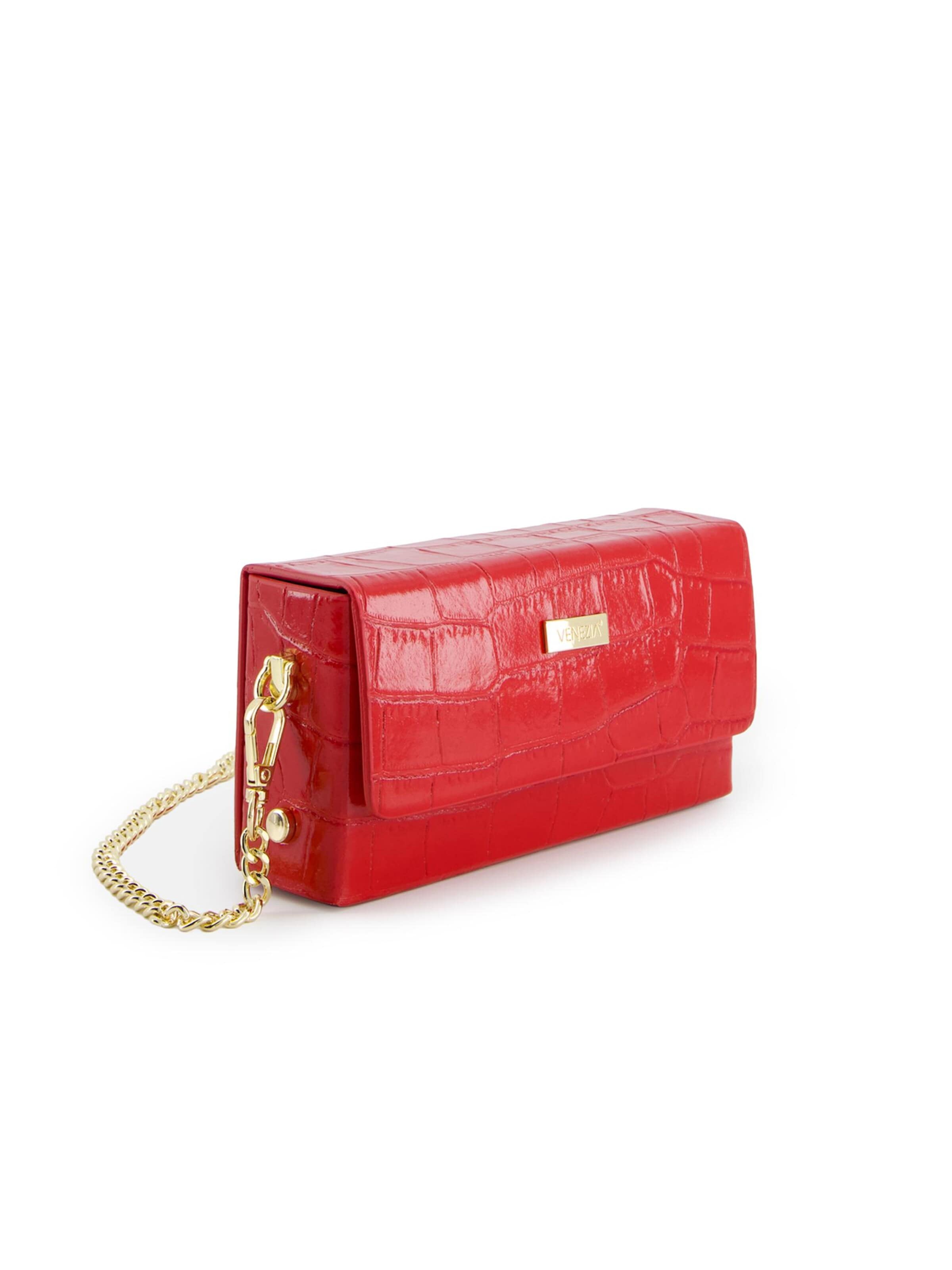 VENEZIA Clutch in Red