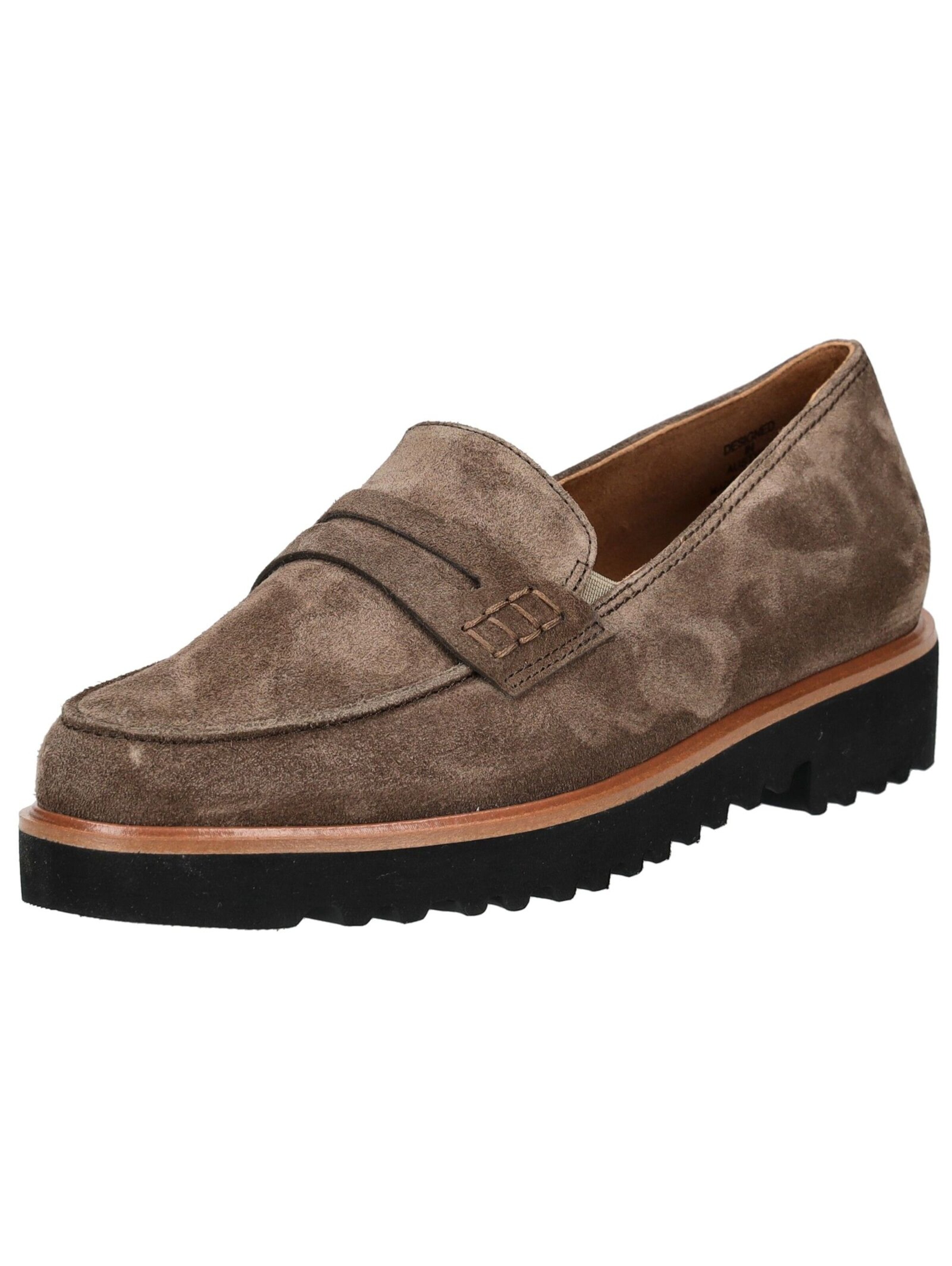 Paul Green Slipper in Braun: Vorderseite