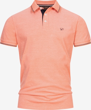 INDICODE JEANS Shirt 'San' in Oranje: voorkant