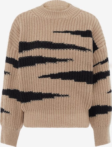 FENIA Sweater in Beige: front