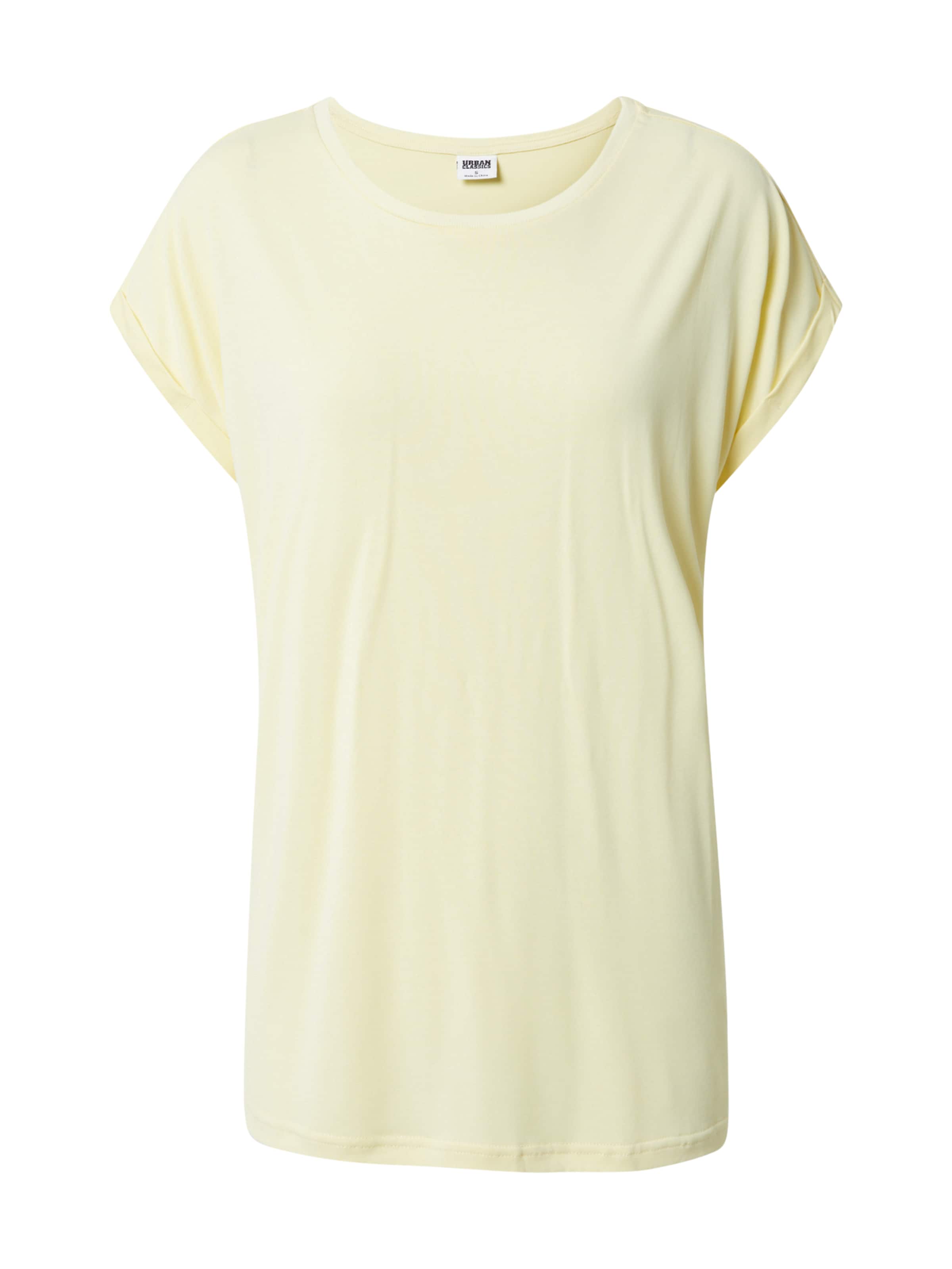 Urban Classics Tričko - Žltá: predná strana