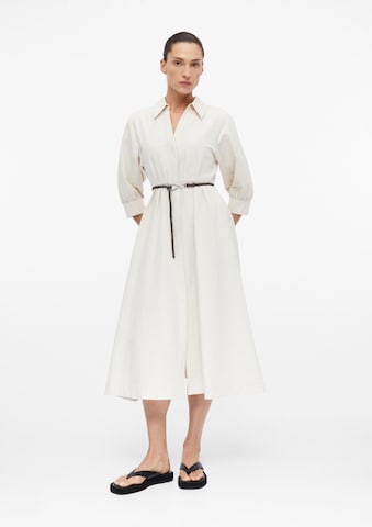 COMMA Dress in Beige: front