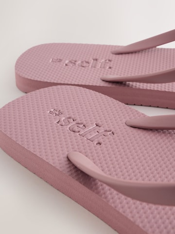 Next Teenslipper 'Self' in Roze