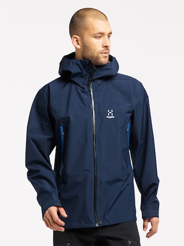 Haglöfs Outdoor jacket 'Roc GTX' in Blue: front