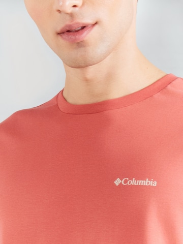 COLUMBIA Funkčné tričko 'CSC™' - Červená