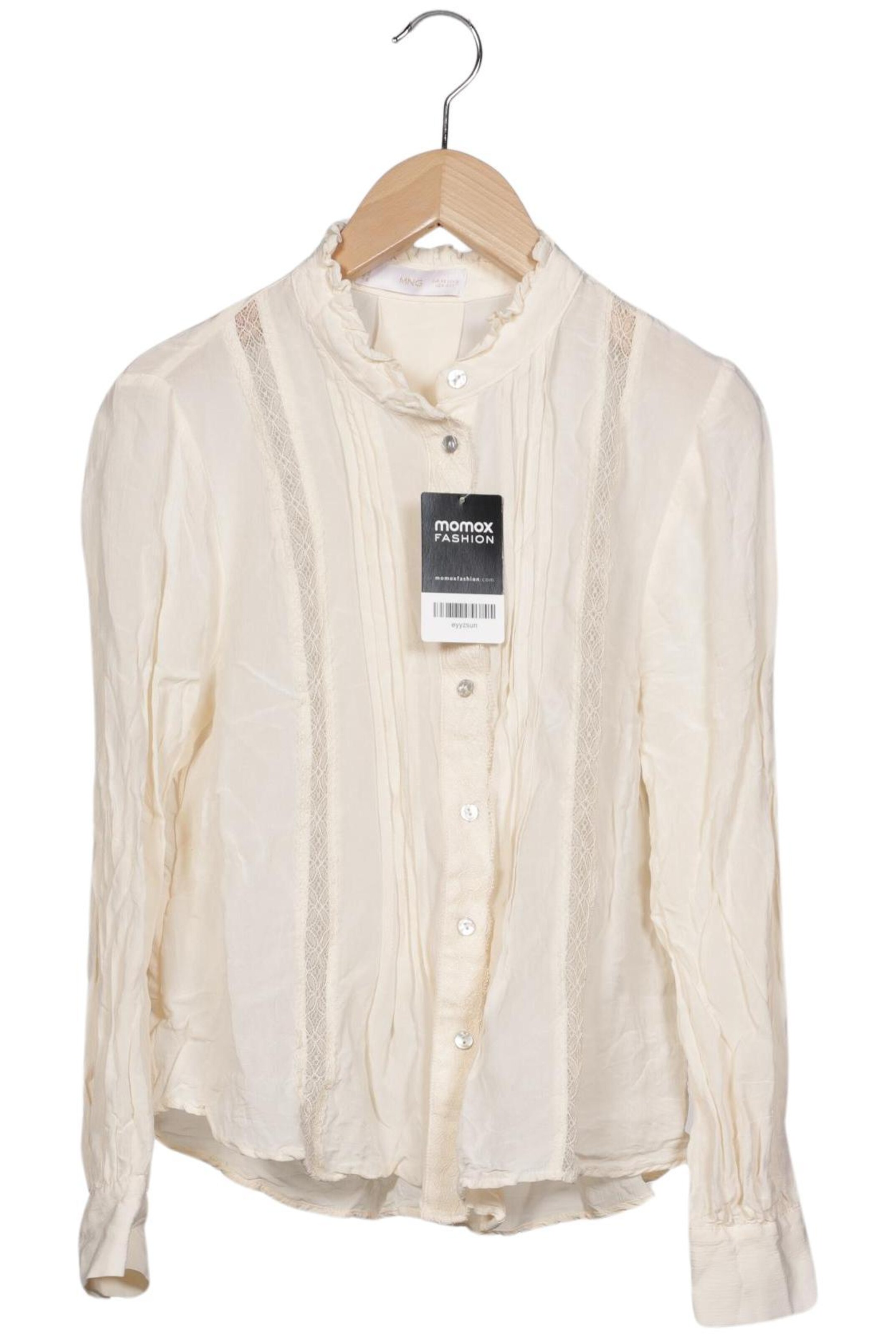 MANGO Blouse & Tunic in XS in Beige: front