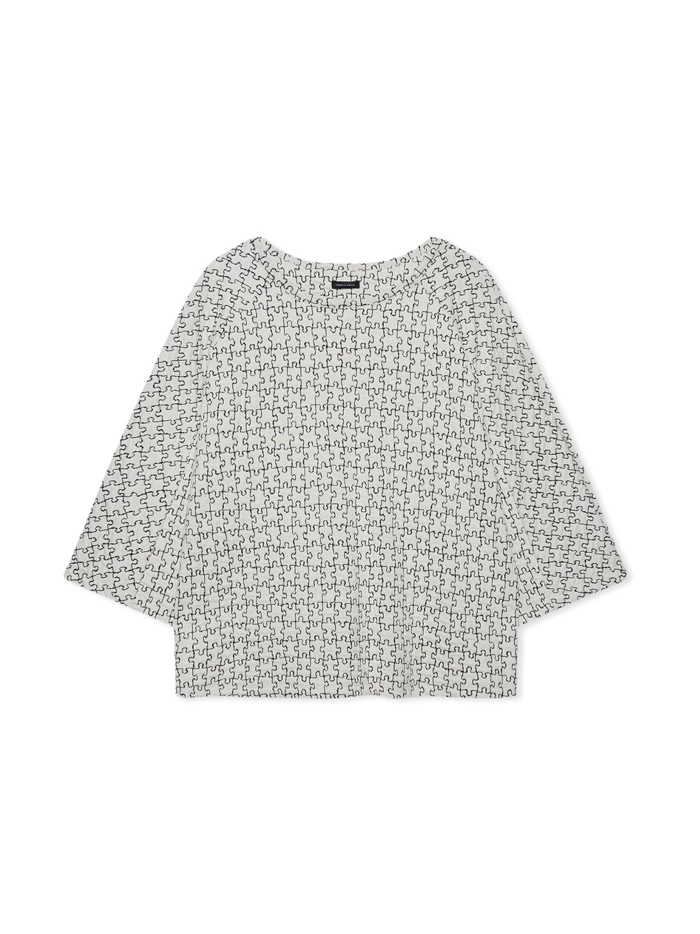 Fiorella Rubino Sweatshirt in White: front