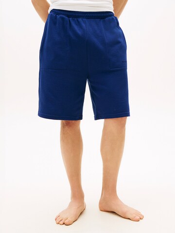 TOMMY HILFIGER Regular Pyjamabroek 'Essential' in Blauw: voorkant