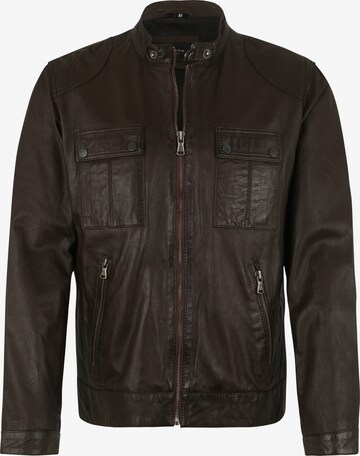 CAPITANO Between-Season Jacket 'NEBRASKA' in Brown: front