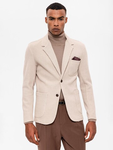 Antioch Regular fit Kavaj i beige: framsida
