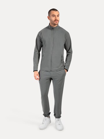 Regular Pantalon Smilodox en gris