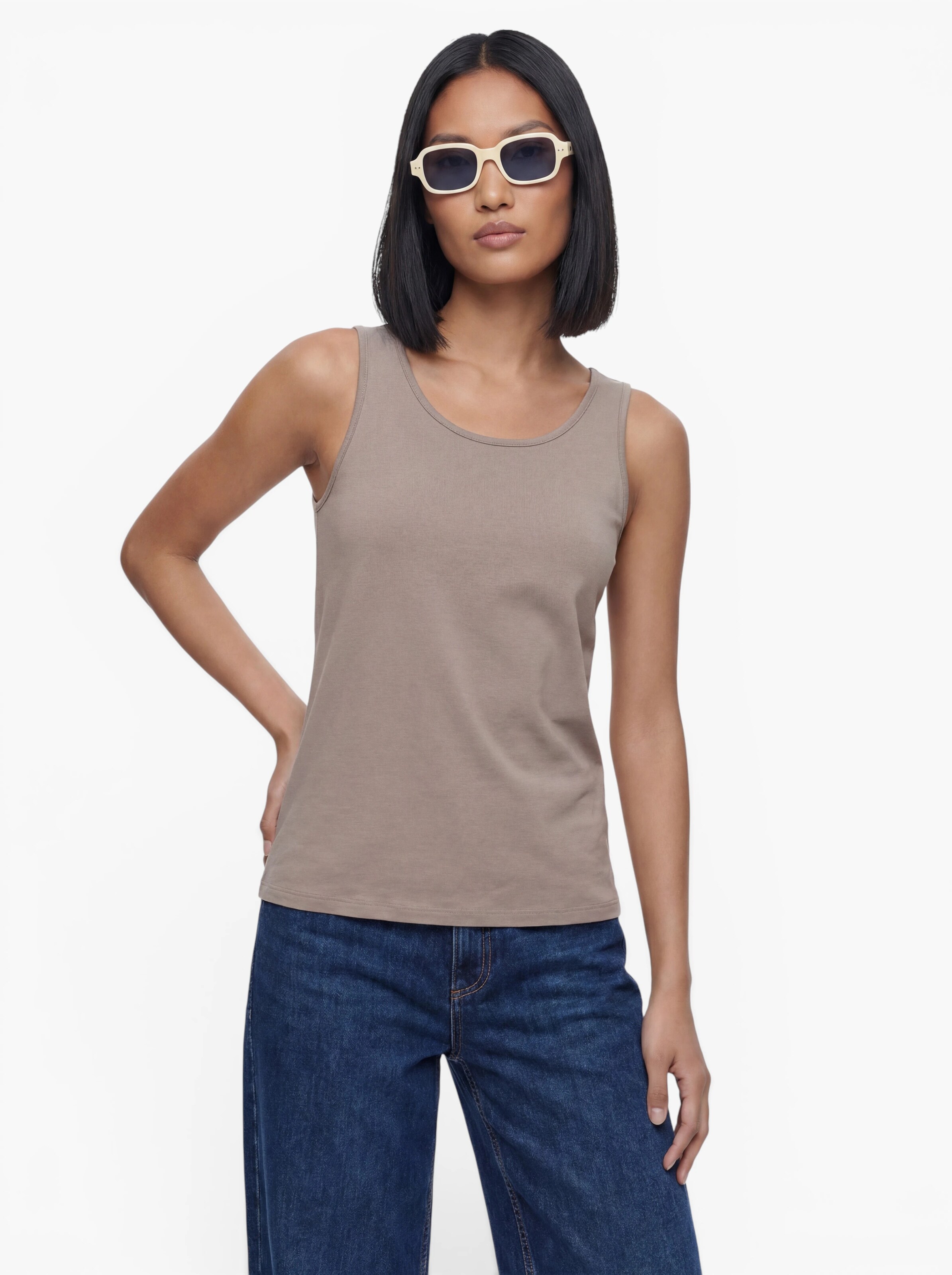 ONLY Top 'ONLMOSTER' in Grey