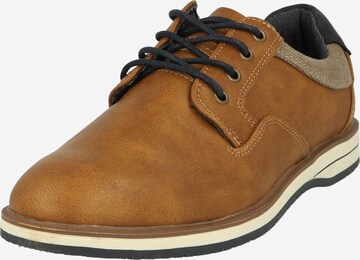 BULLBOXER Low shoe in Brown: front