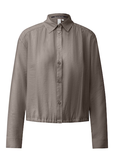 QS Bluse in braun, Produktansicht