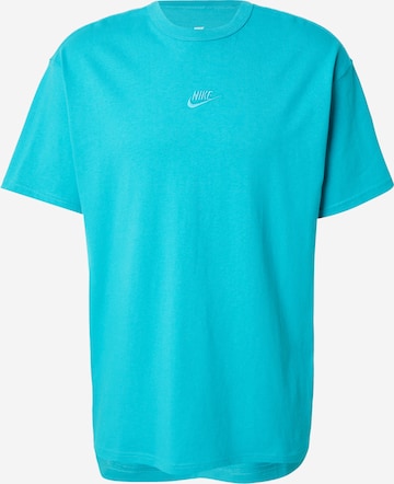Nike Sportswear T-Shirt 'Premium Essentials' in Grün: Vorderseite